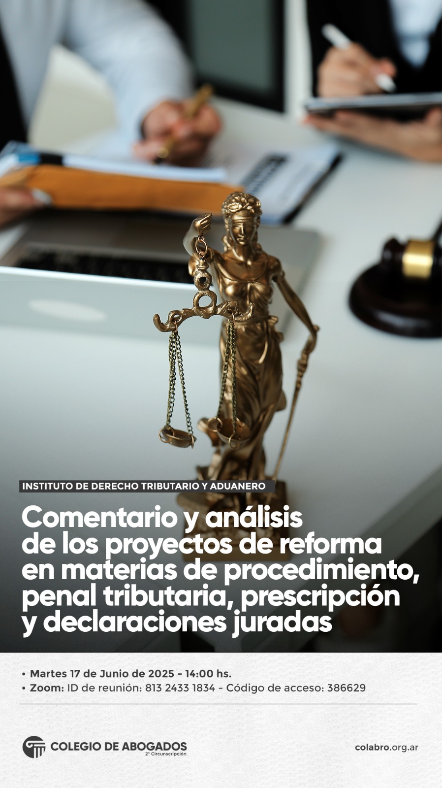 Comentario y análisis de los proyectos de reforma en materias de procedimiento, penal tributaria, prescripción y declaraciones juradas - 17/06/2025